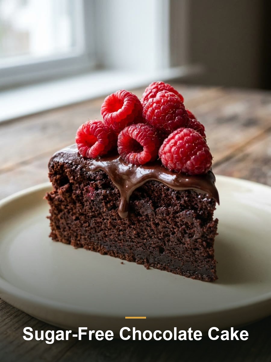 Sugar-Free Chocolate Cake